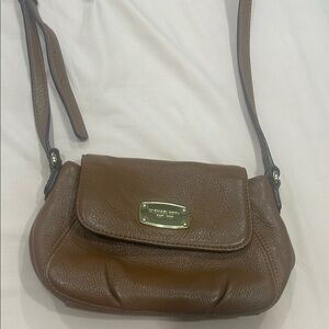 Michael Kors Tan Leather Crossbody Bag